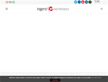 Tablet Screenshot of ingens-networks.com